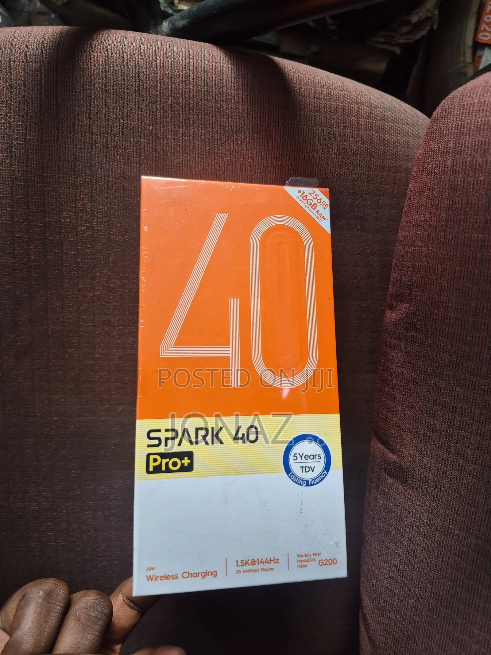 New Tecno Spark 40 Pro+ 256 GB Black