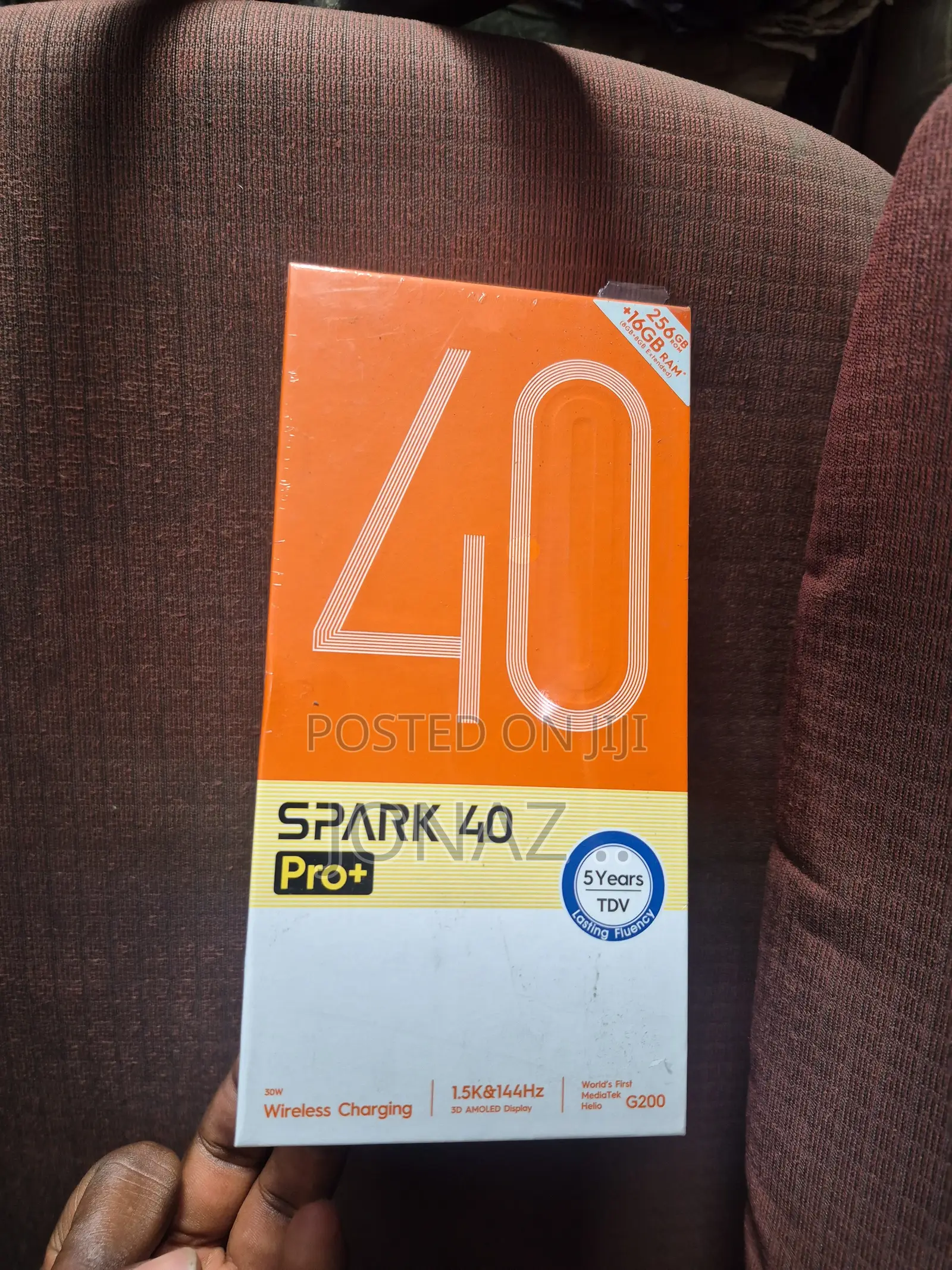 New Tecno Spark 40 Pro+ 256 GB Black