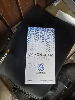New Tecno Camon 40 Pro 5G 256 GB Black