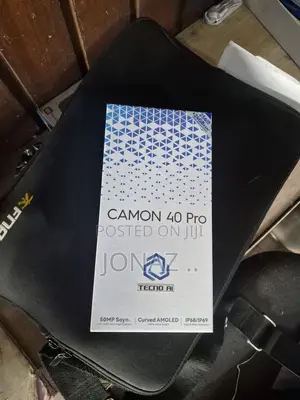 New Tecno Camon 40 Pro 5G 256 GB Black