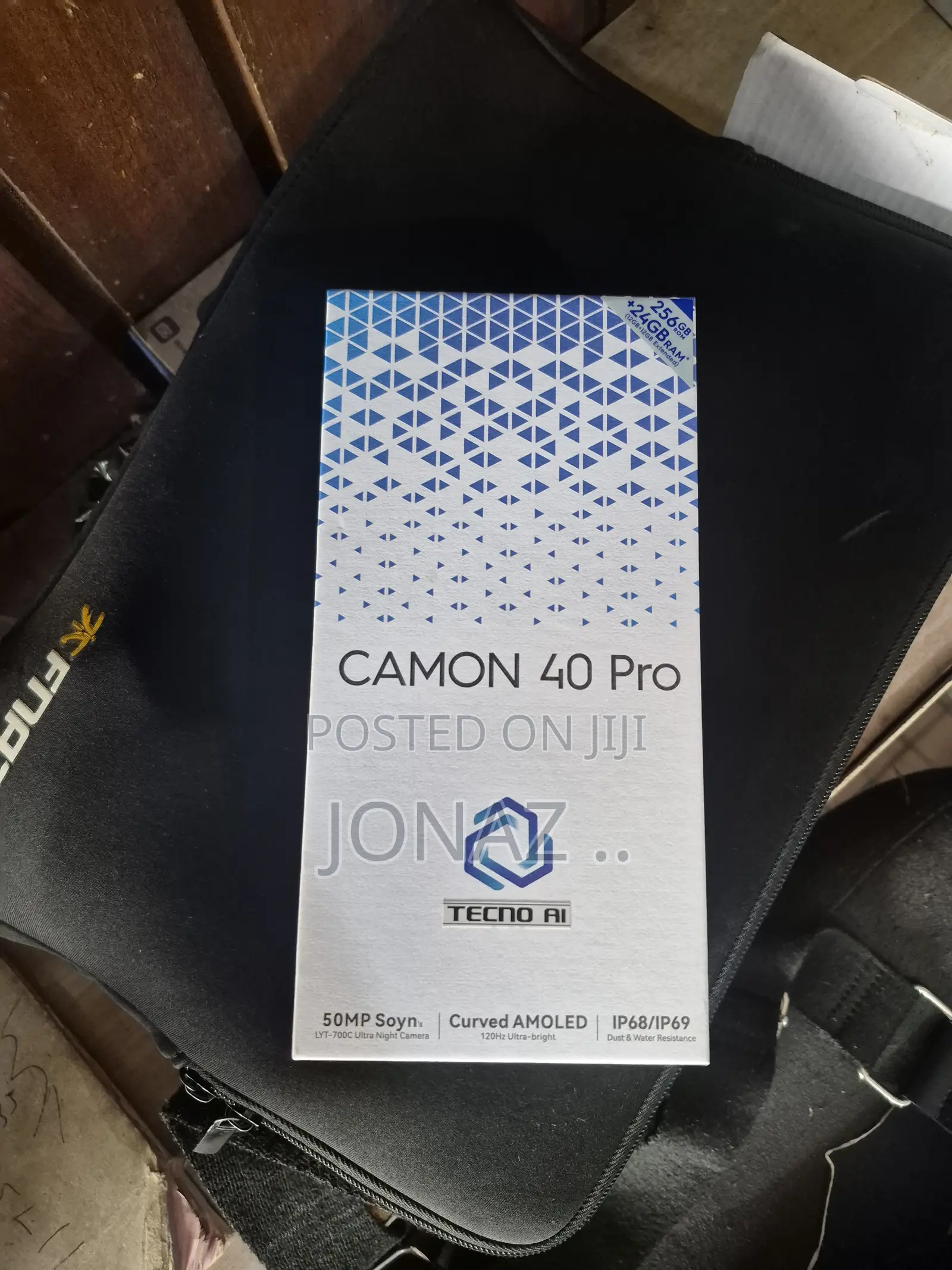 New Tecno Camon 40 Pro 5G 256 GB Black