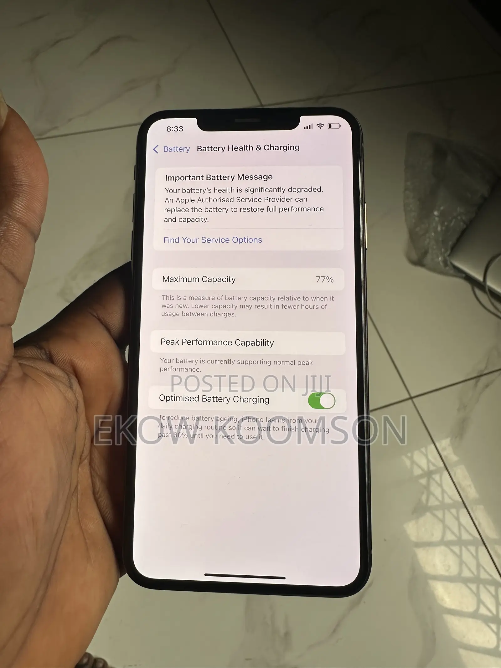 Apple iPhone XS Max 64 GB Gold