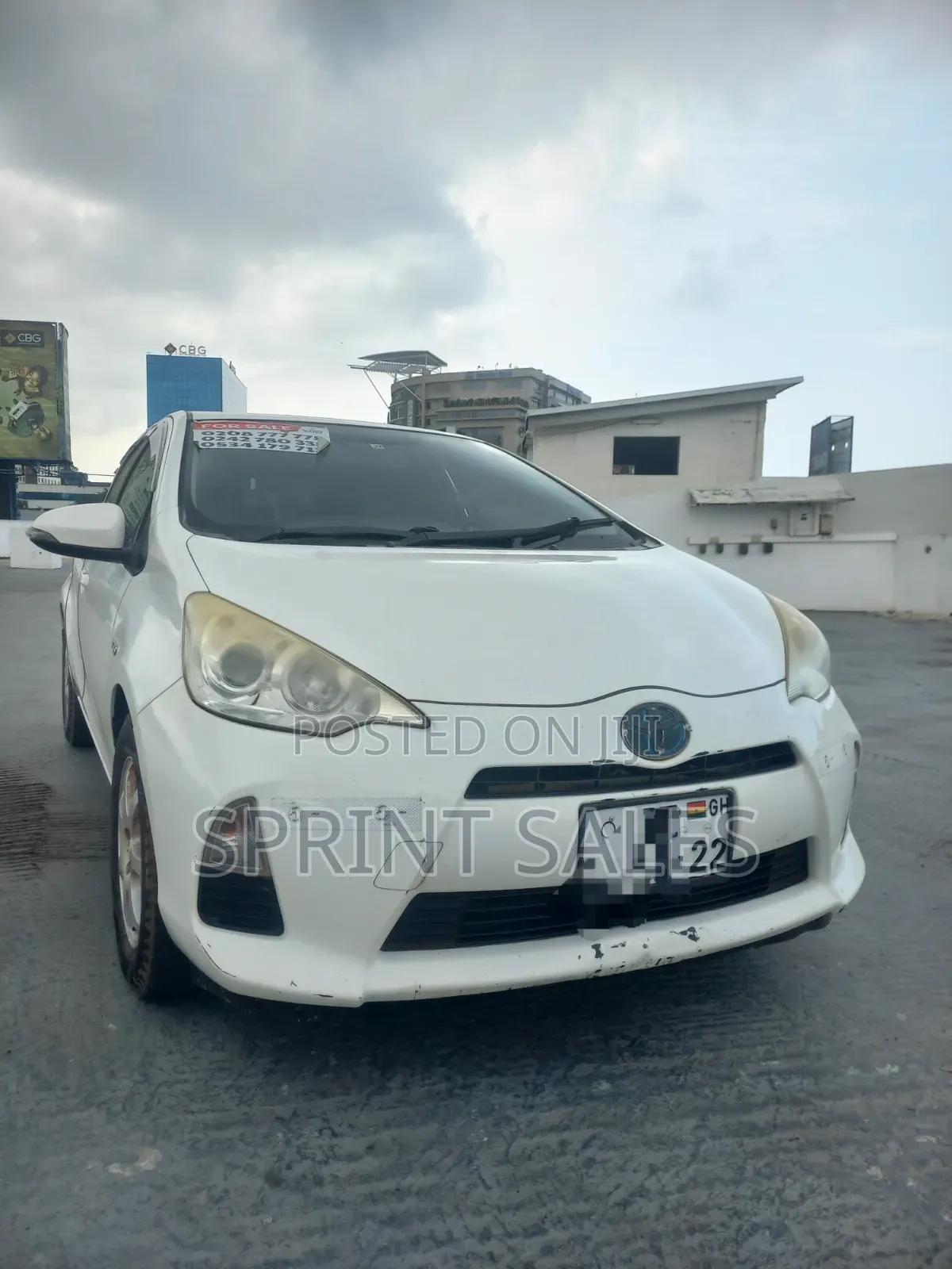 Toyota Aqua 2014 White