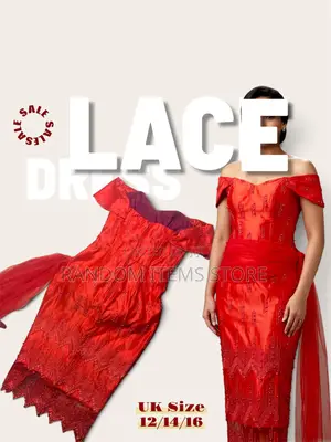 Beaded Lace Dress