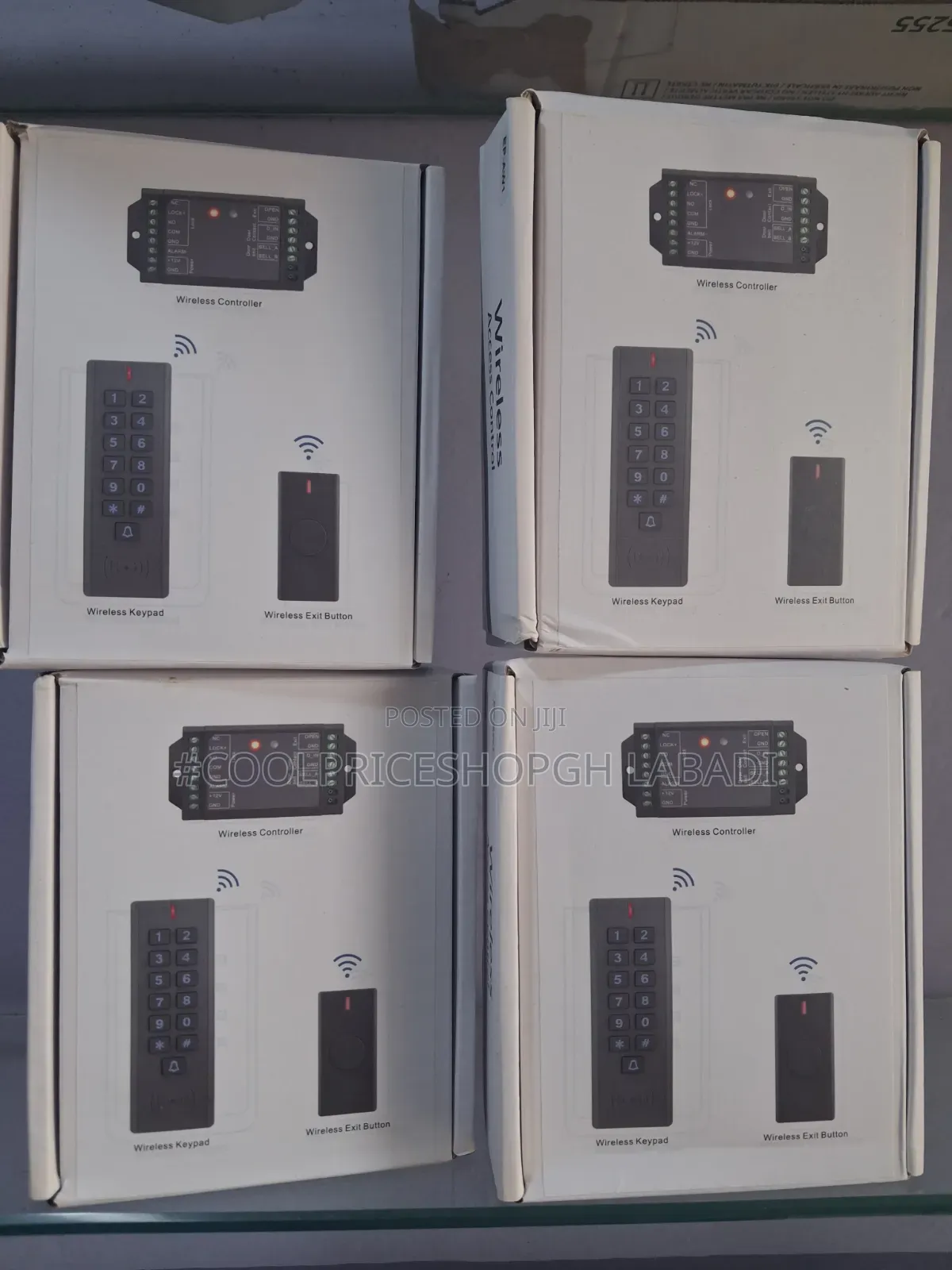 Wireles Door Lock Remote Control Access Control Kits 125Khz