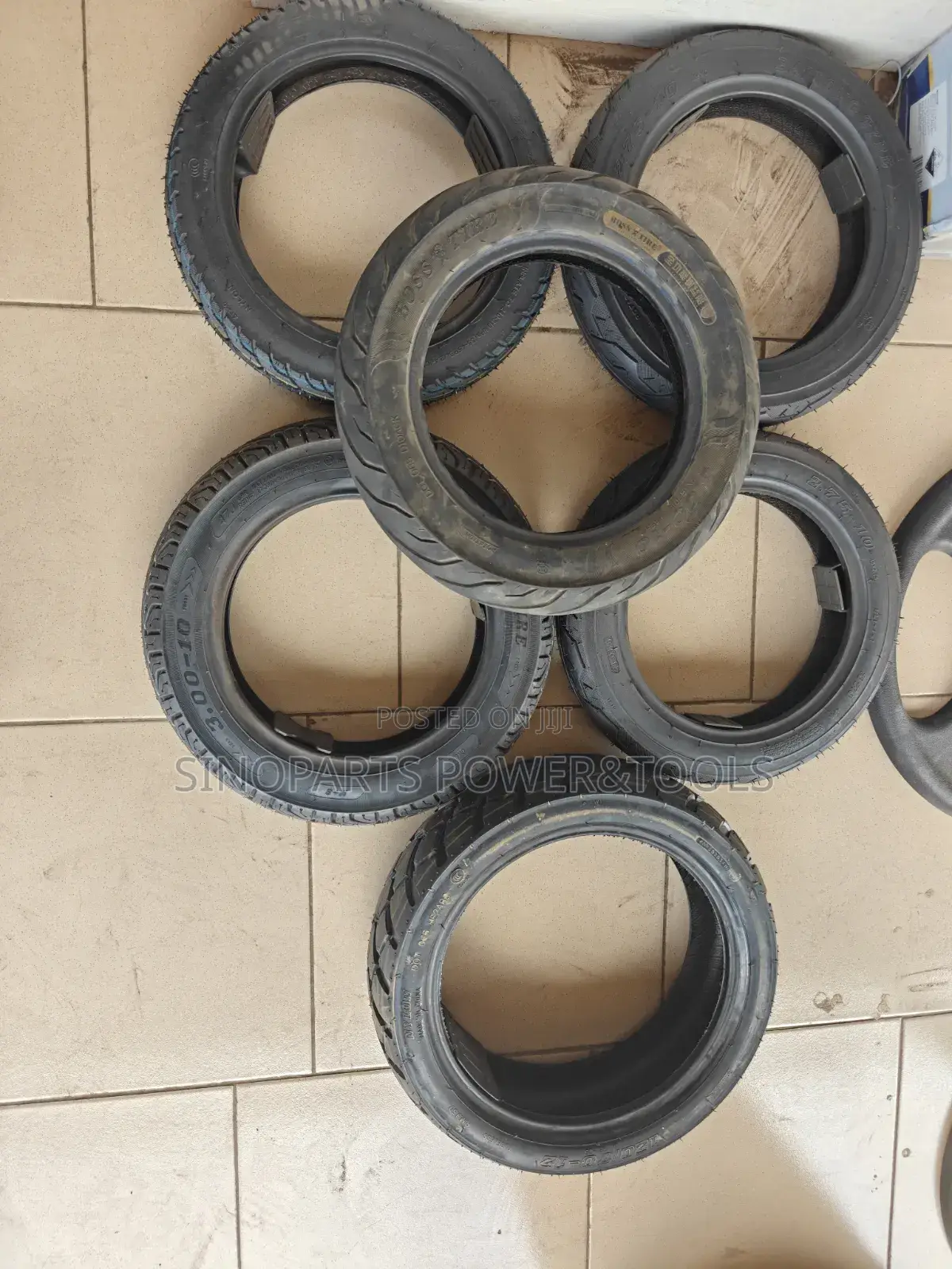 3.00-10 300-10 Tubeless Motorcycle Scooter Tyre