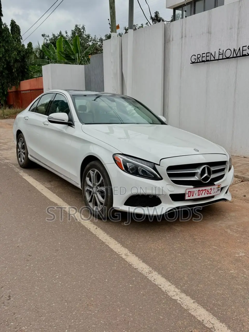 Mercedes-Benz C300 Luxury 4Matic Sedan AWD (2.0L 4cyl 7A) 2016 White