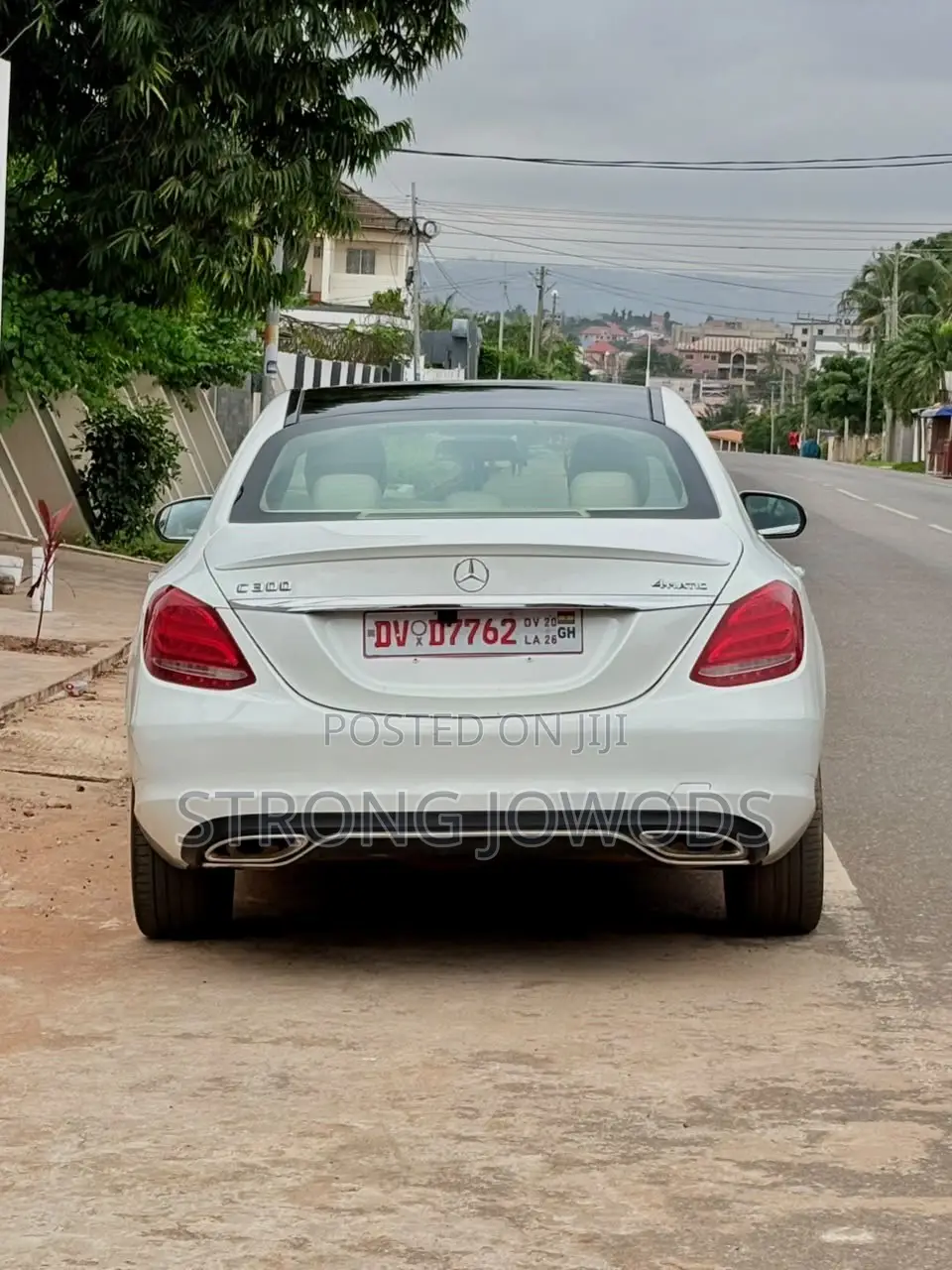 Mercedes-Benz C300 Luxury 4Matic Sedan AWD (2.0L 4cyl 7A) 2016 White