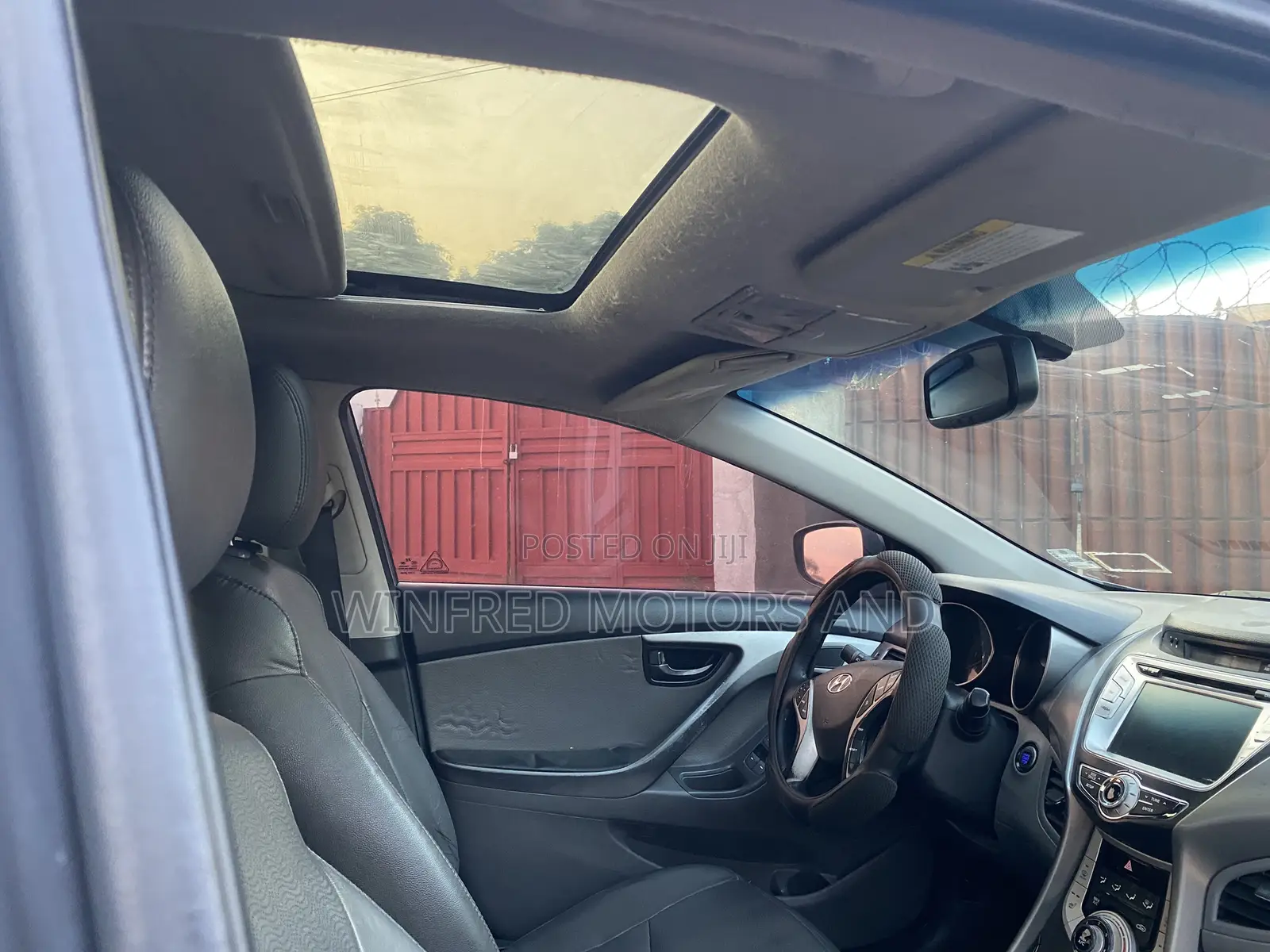 Hyundai Elantra Limited 2012 Gray