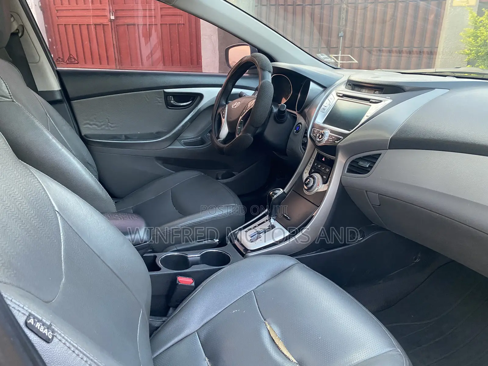 Hyundai Elantra Limited 2012 Gray