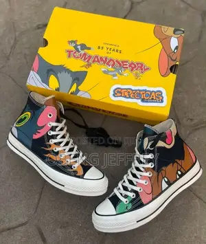 Original Tom and Jerry Converse Chuck 70 High Top in Colours