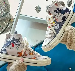Original Tom and Jerry Converse Chuck 70 High Top in Colours