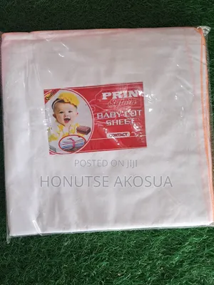 Baby White Cotsheet