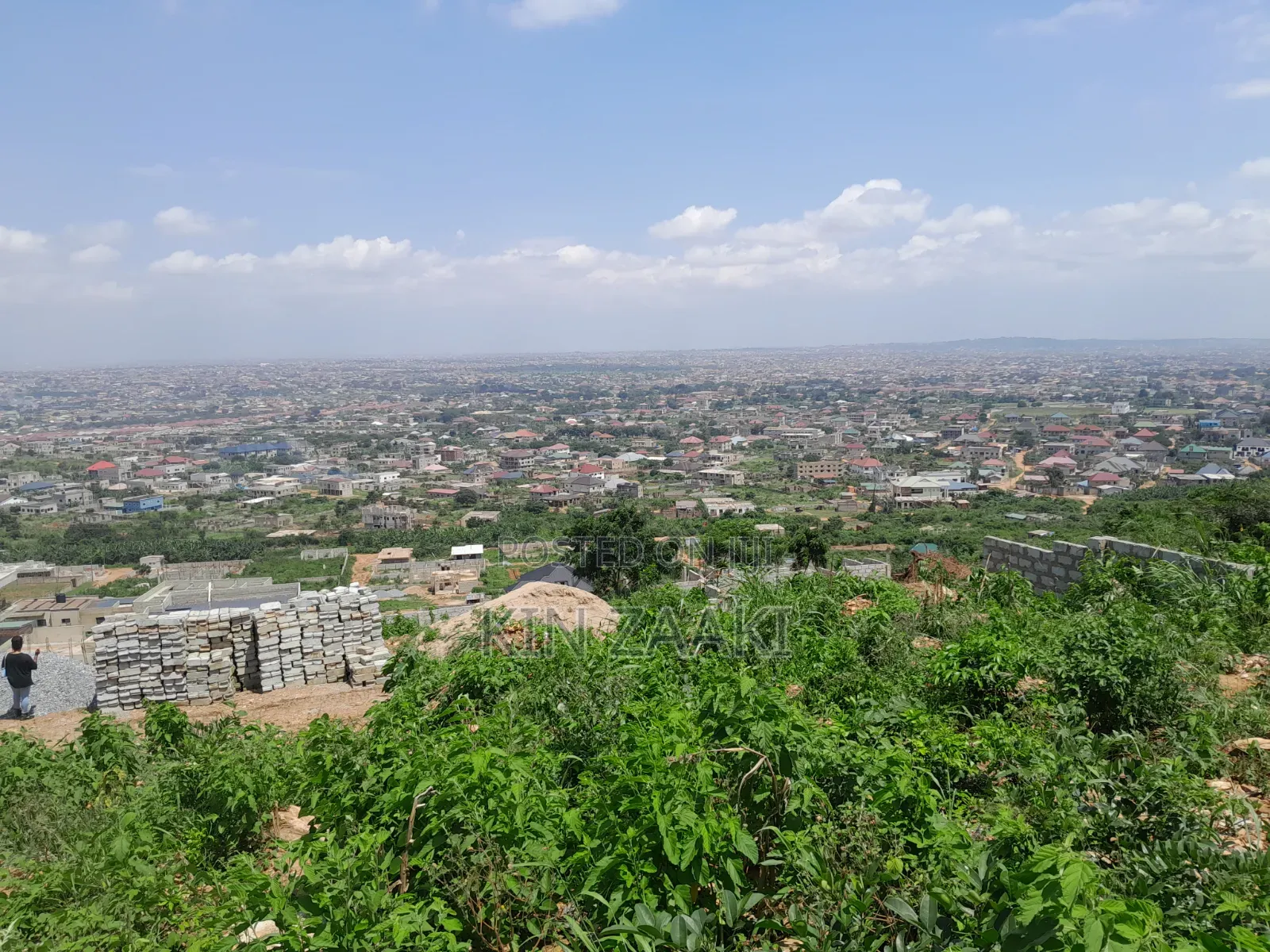 Title Hill Top Lands for Sale in Abokobi