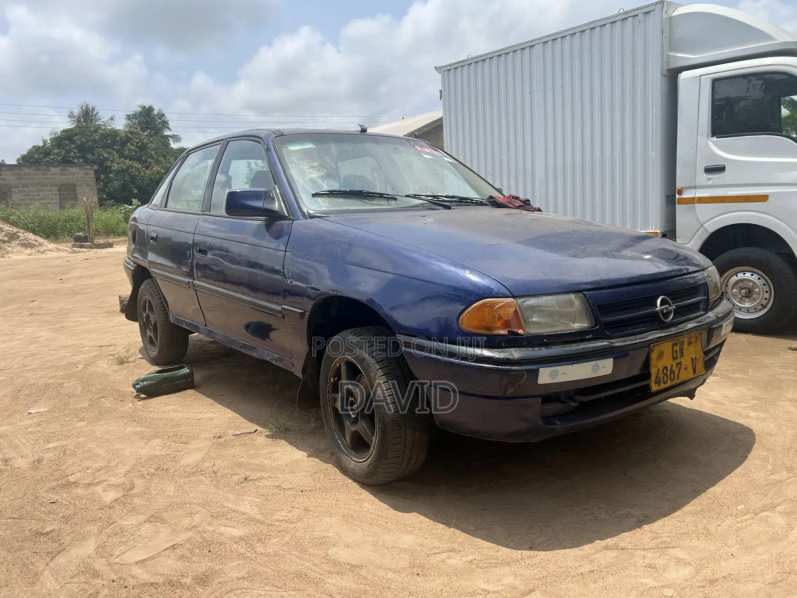 Opel Astra 2002 Blue
