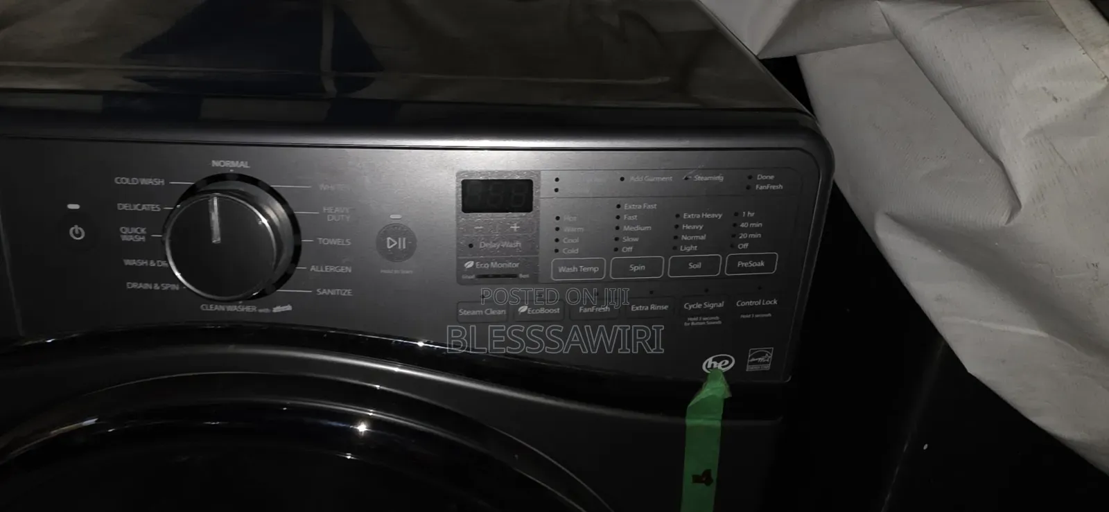 24kg Whirlpool Front Loader Washing Machine With Dryer