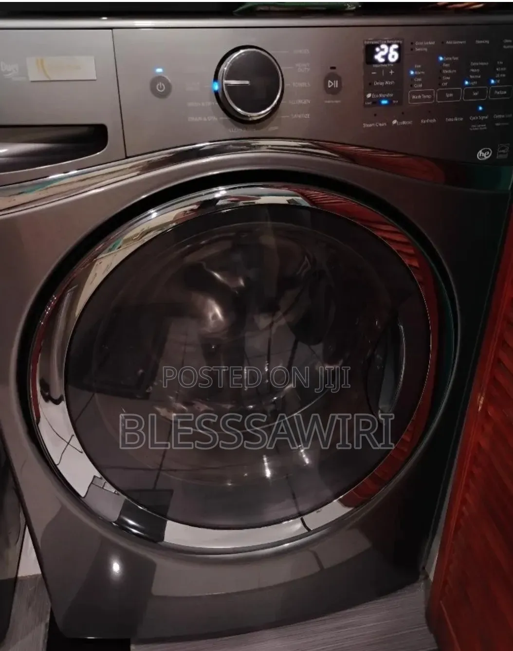 24kg Whirlpool Front Loader Washing Machine With Dryer