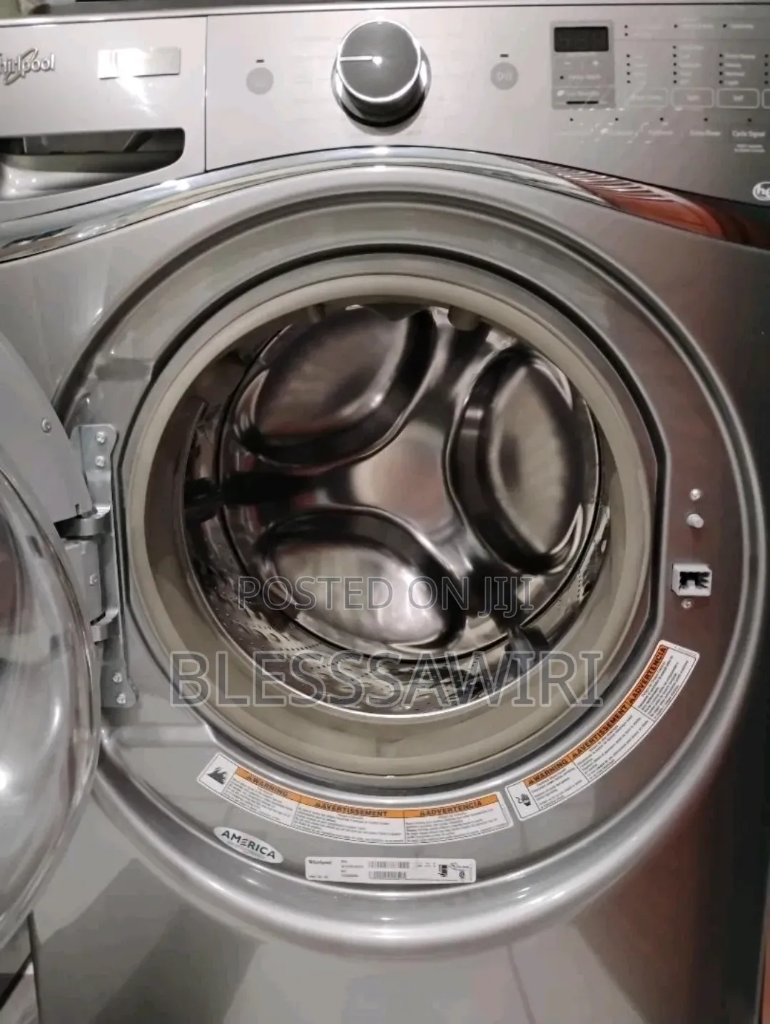 24kg Whirlpool Front Loader Washing Machine With Dryer