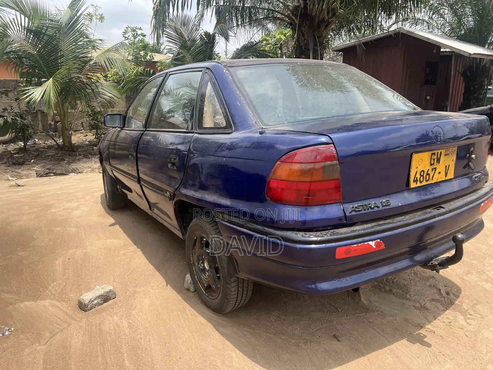 Opel Astra 2002 Blue