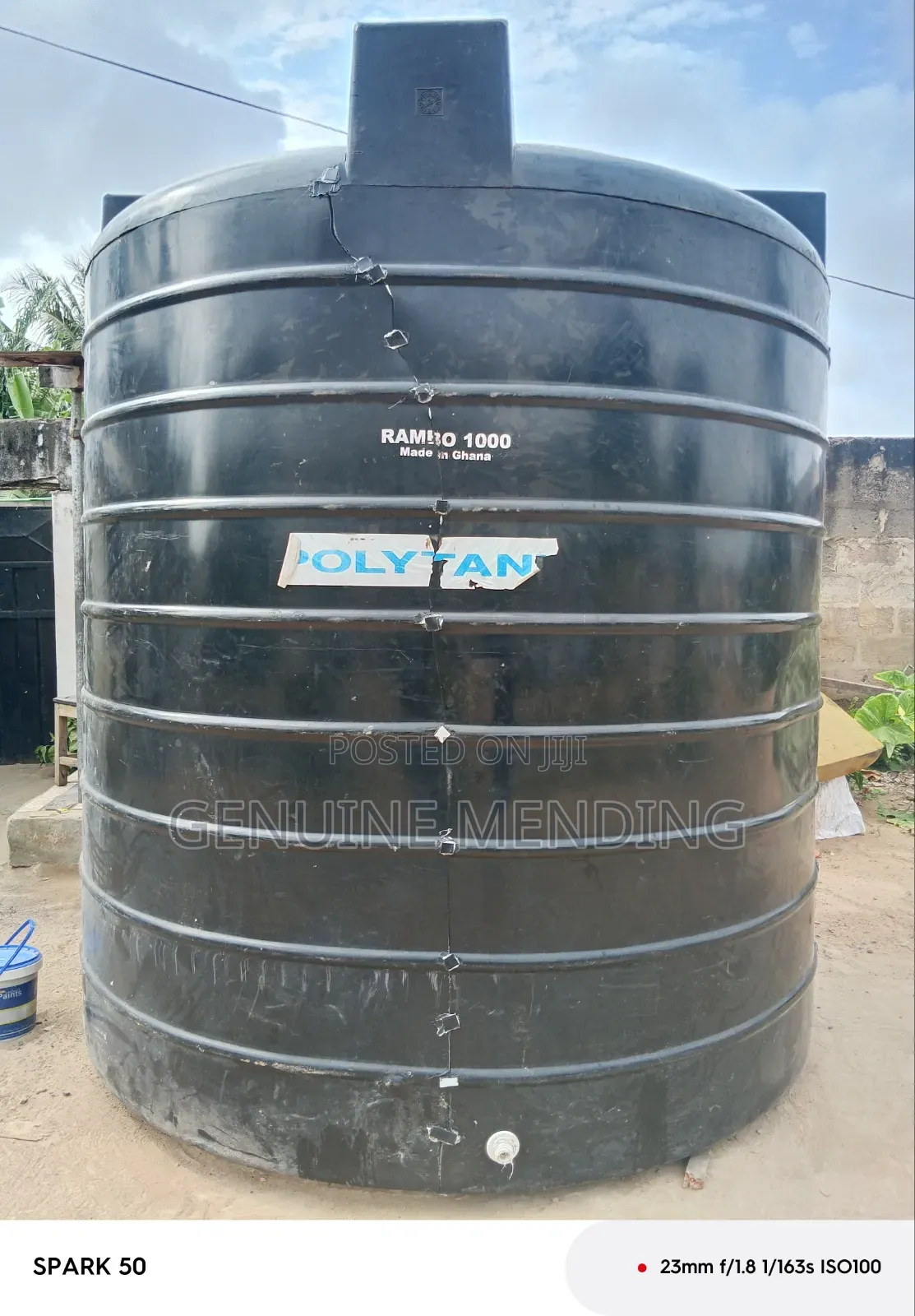 10,000 LTRS Polytank 4 SALE