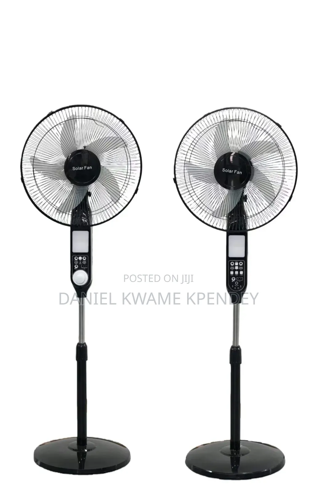 Solar Rechargeable Fan
