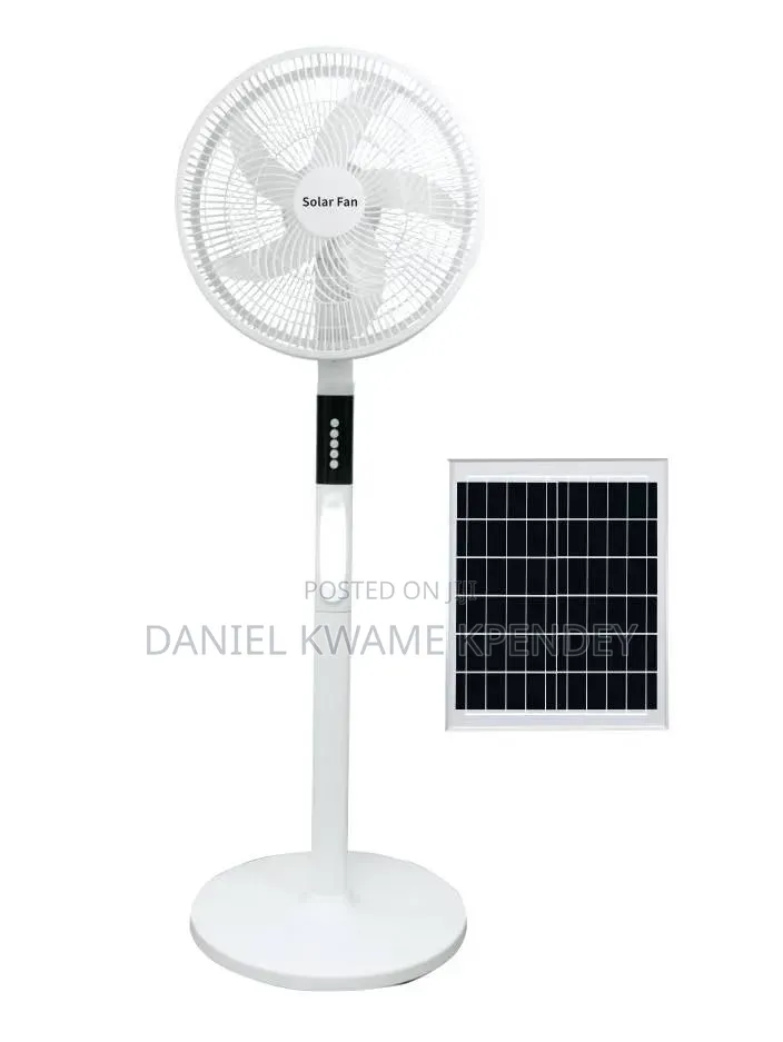 Solar Rechargeable Fan