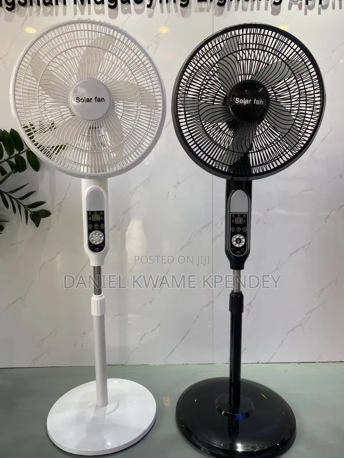 Solar Rechargeable Fan