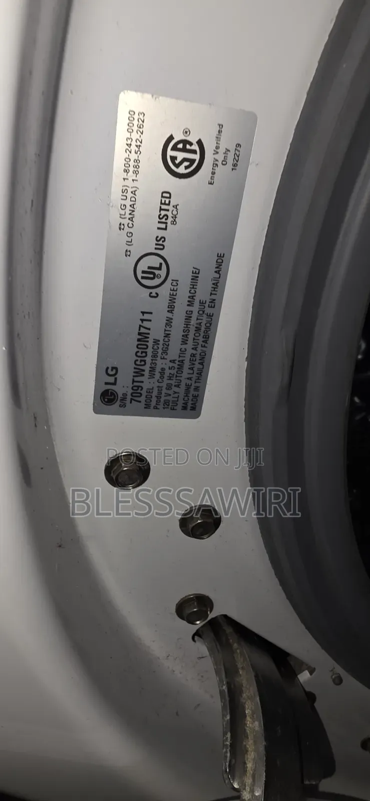LG 24kg Ultra-Large Capacity Front-Load Washing Machine