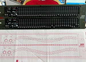 The DBX 2231 Dual 31-Band Graphic Equalizer / Limiter