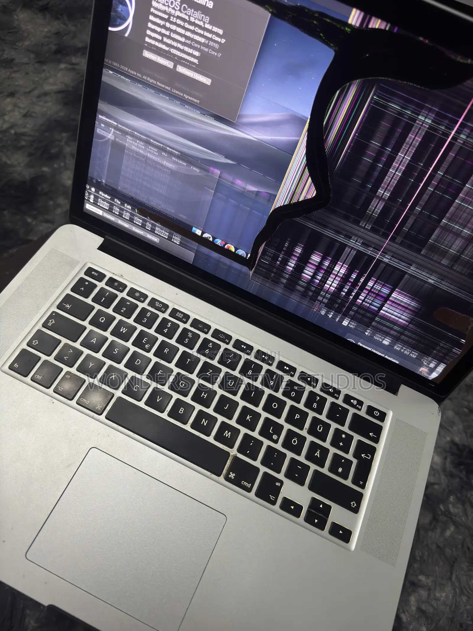 Laptop Apple MacBook 2015 16GB Intel Core i7 SSD 512GB