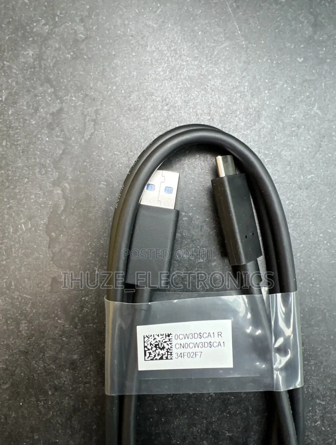 1meter Dell USB-C to USB 3.0 Cable -Apple CarPlay/Android Auto Support