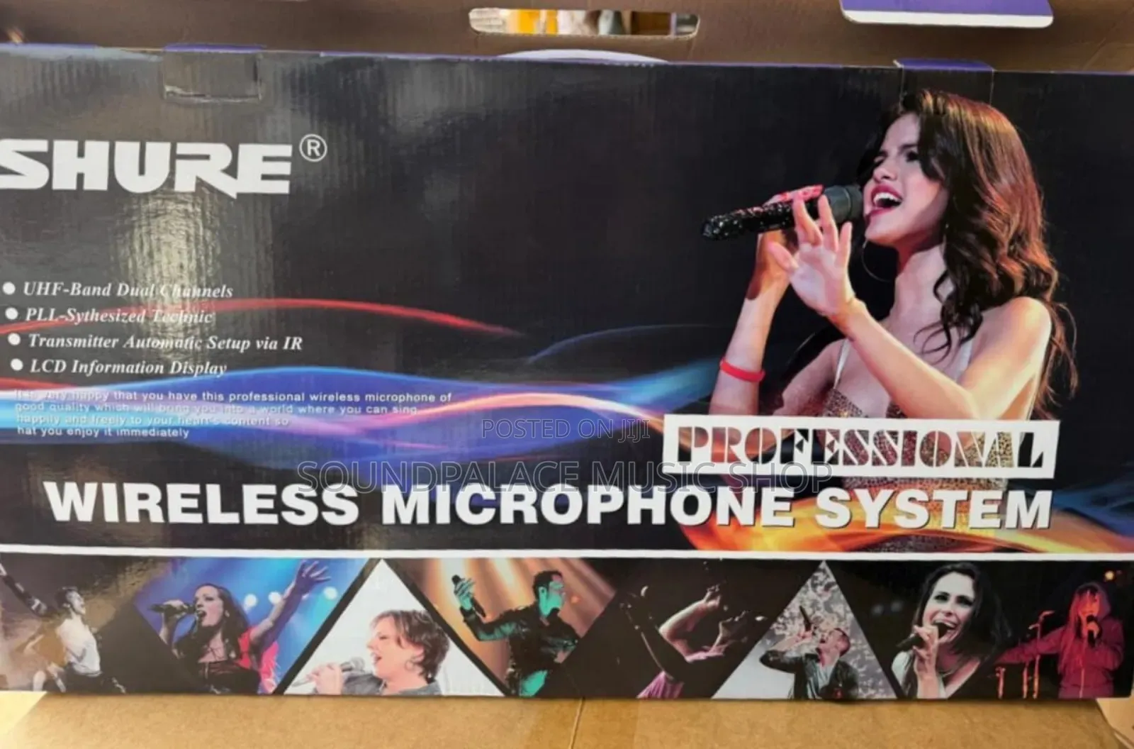 Shure U-6600 (4-in-1) 2hand;2lapel UHF Wireless Microphone