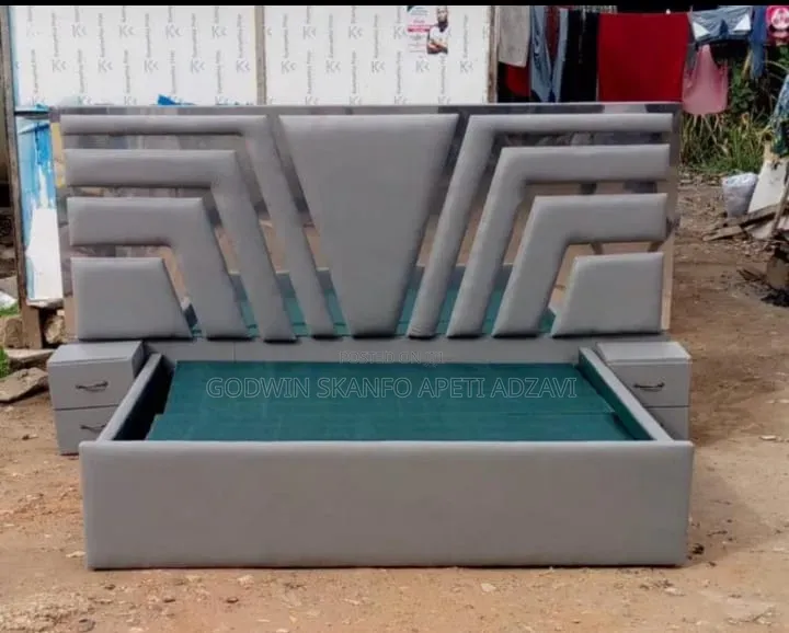 Queen Size Bed Frame and Drawer Available