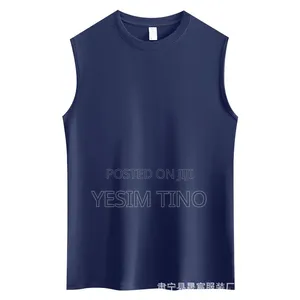 Plain Unisex Cotton T-Shirt and Sleeveless Shirt