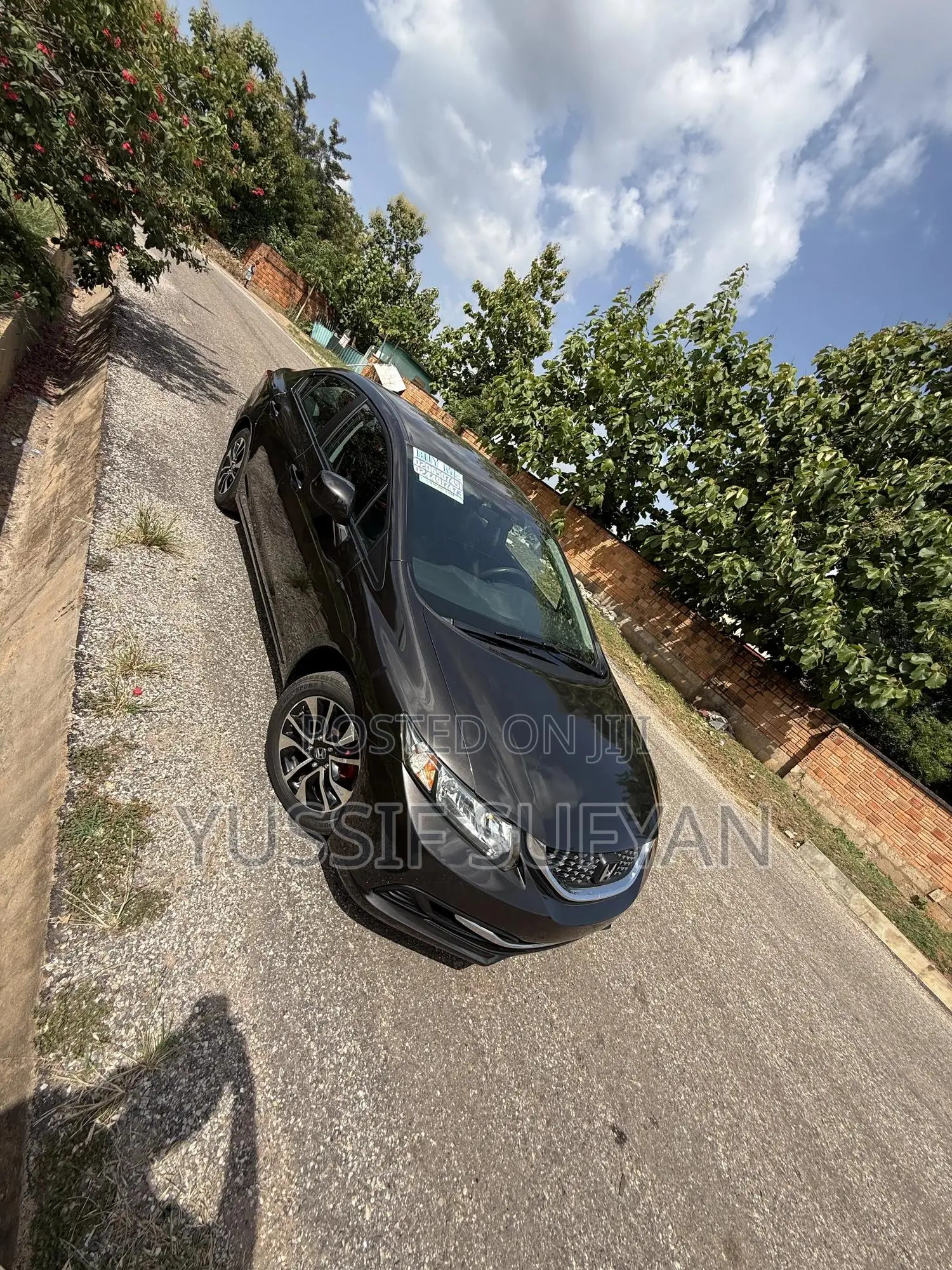 Honda Civic EX 4dr Sedan (1.8L 4cyl CVT) 2014 Gray