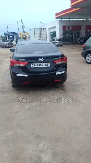 Hyundai Elantra GLS 2012 Black