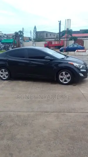 Hyundai Elantra GLS 2012 Black