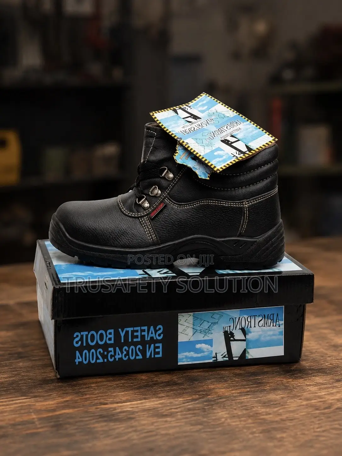 Safety Boots (Armstrong) Steel Toe Industrial Boots