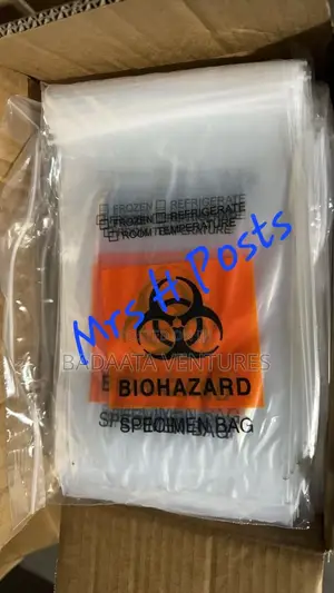 3-Place Biohazard Sample Bag(5×11")