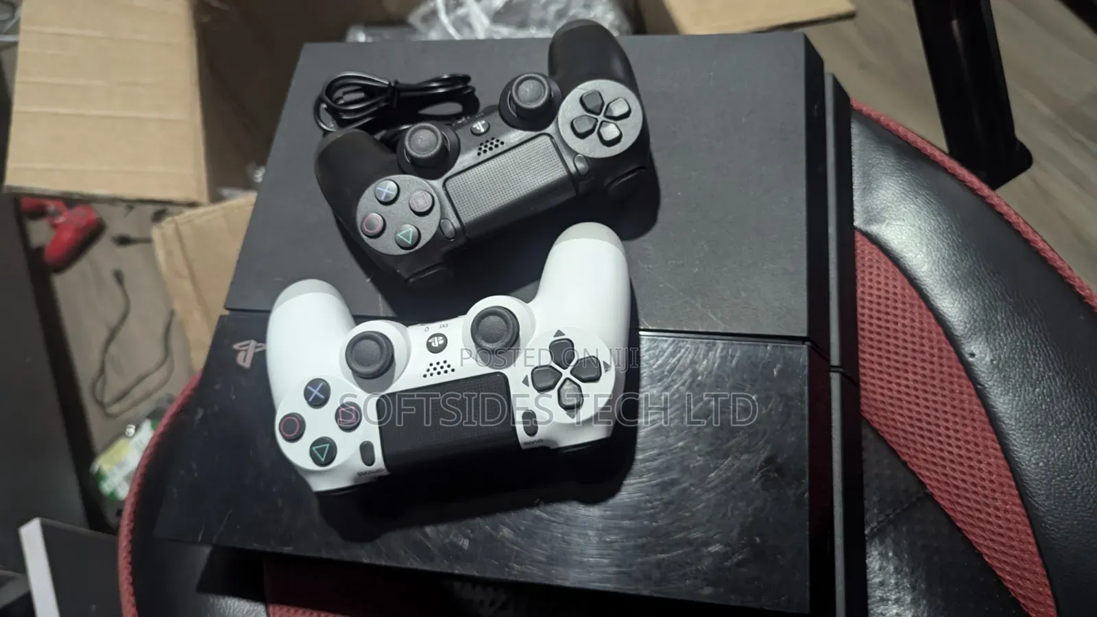Accra Playstation 4 Standard With 2 Controllers and 8 Games + Delivery
