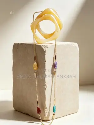 Gold Plated Long Chain and Bangles