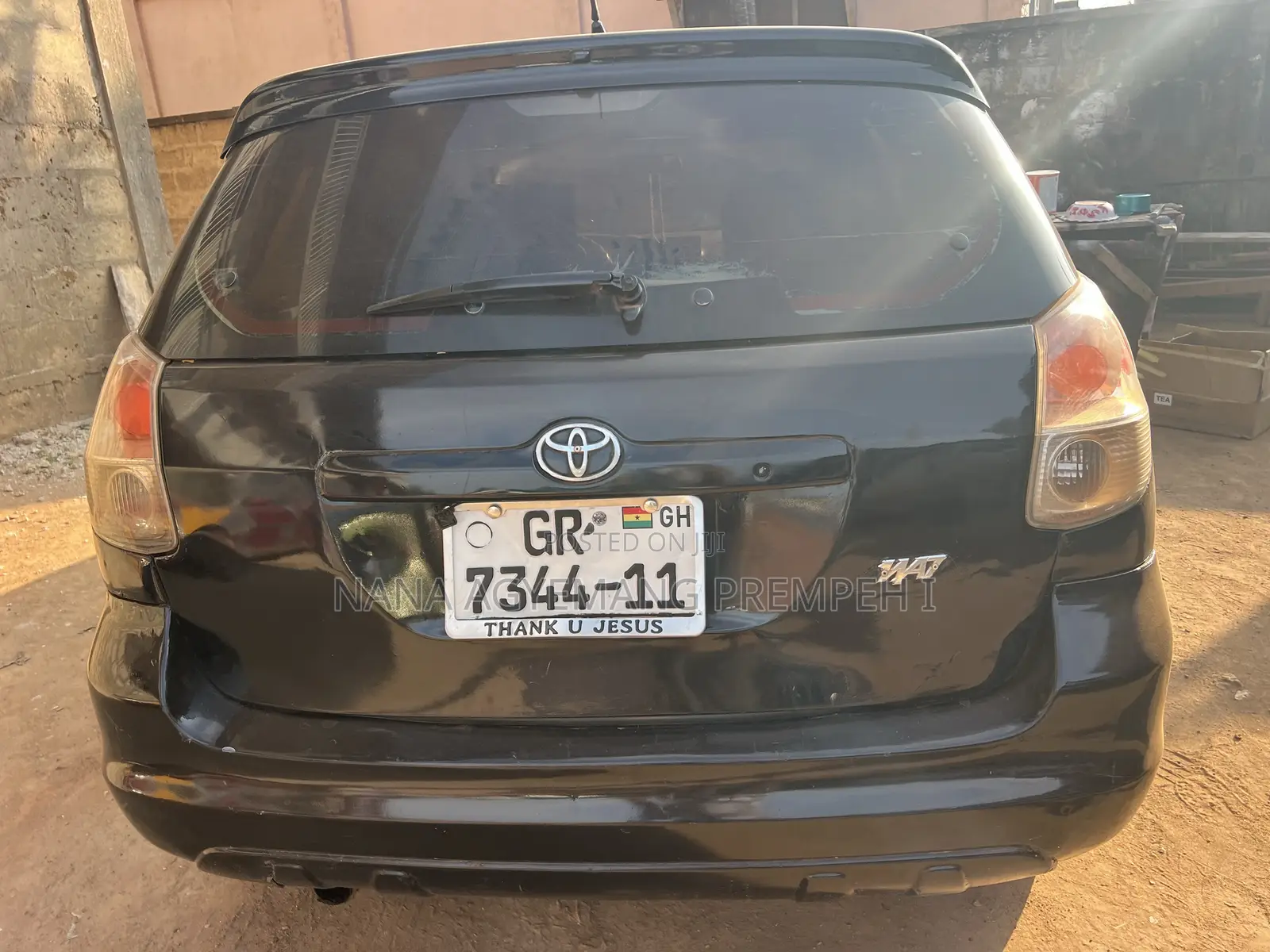 Toyota Matrix Hatchback FWD (1.8L 4cyl 5M) 2007 Black