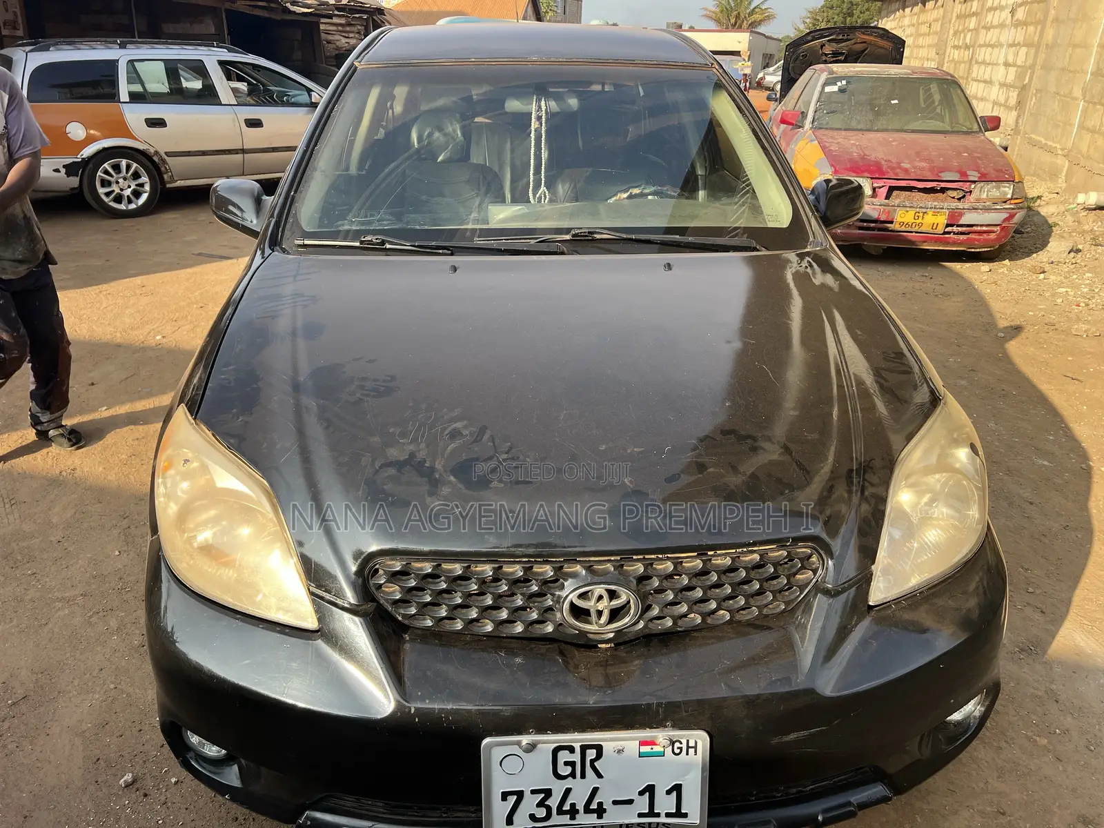 Toyota Matrix Hatchback FWD (1.8L 4cyl 5M) 2007 Black