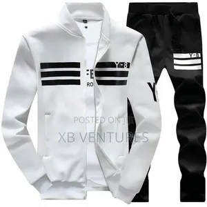 Luxe Finish Men's Casual Long Sleeve Jacket and Pants