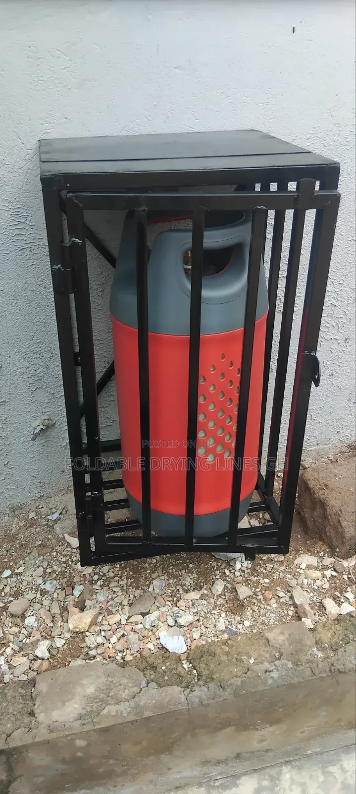 Single Gas Cylinder Cage