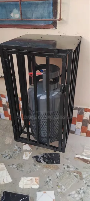 Single Gas Cylinder Cage