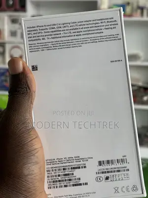 New Apple iPhone XR 64 GB White