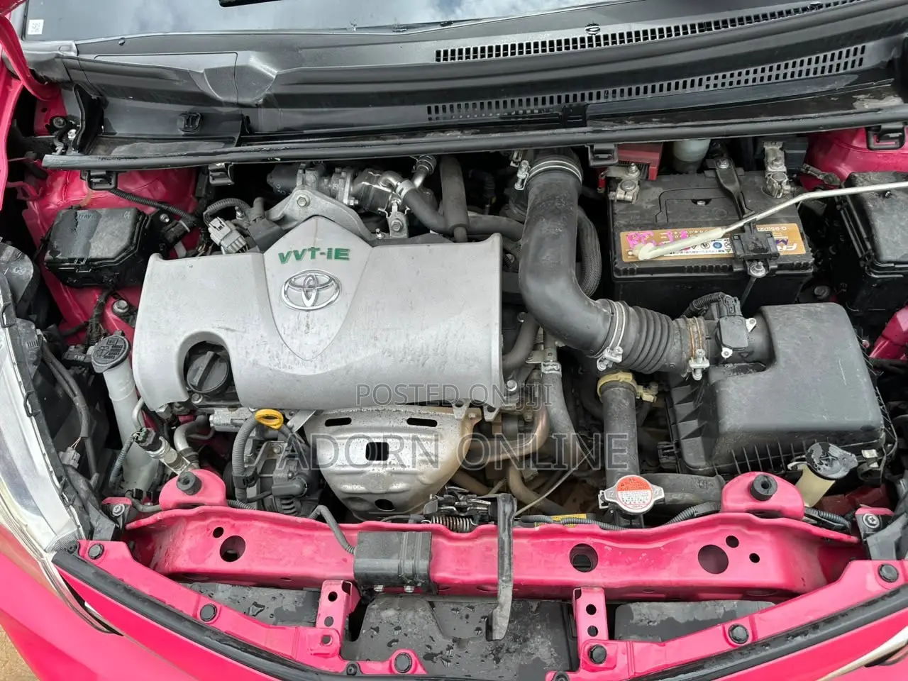 Toyota Vitz 1.3 FWD 5dr 2019 Pink