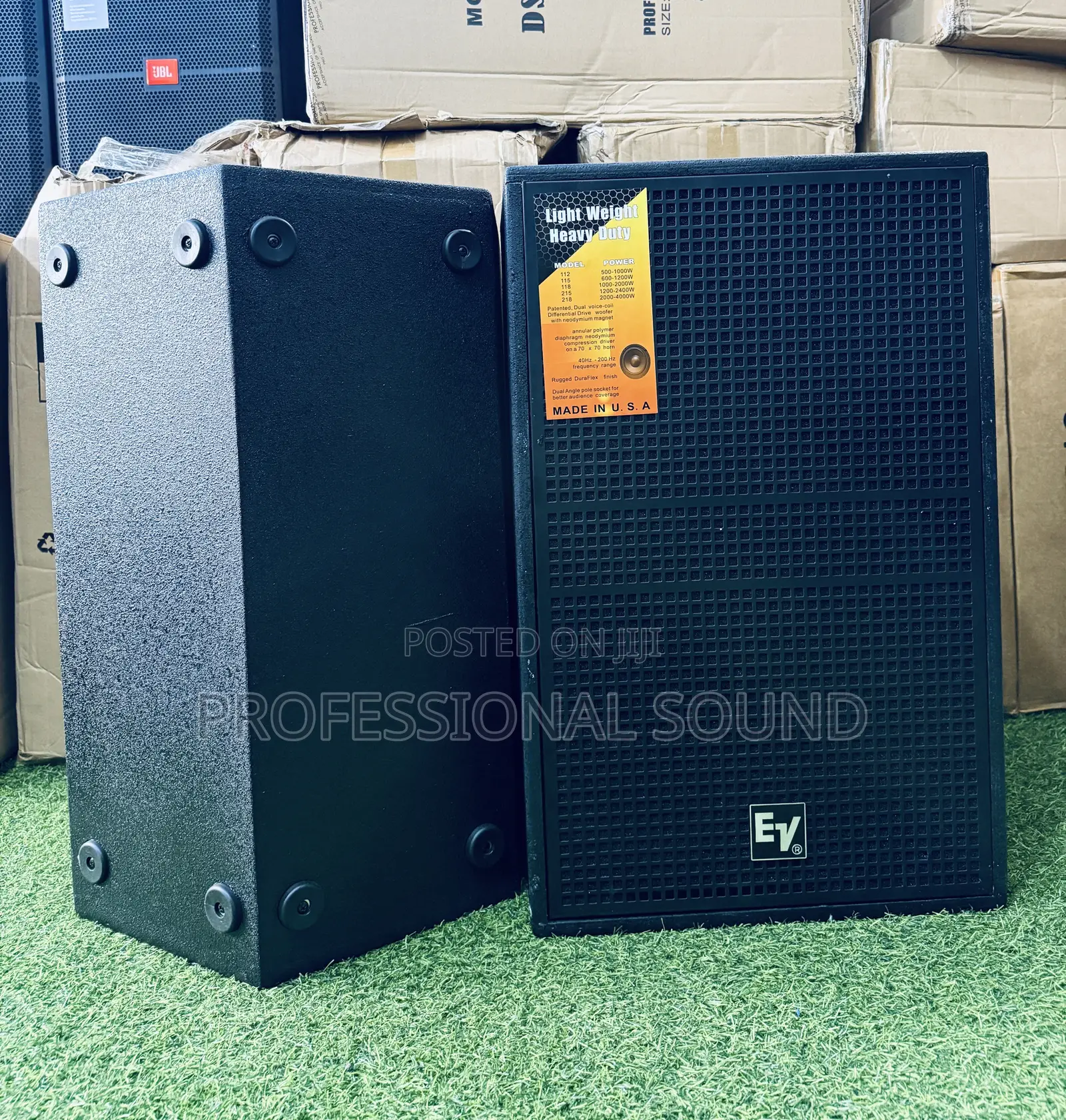 Of Electro-Voice DS115 Heavy-Duty 15-Inch Professional Passive