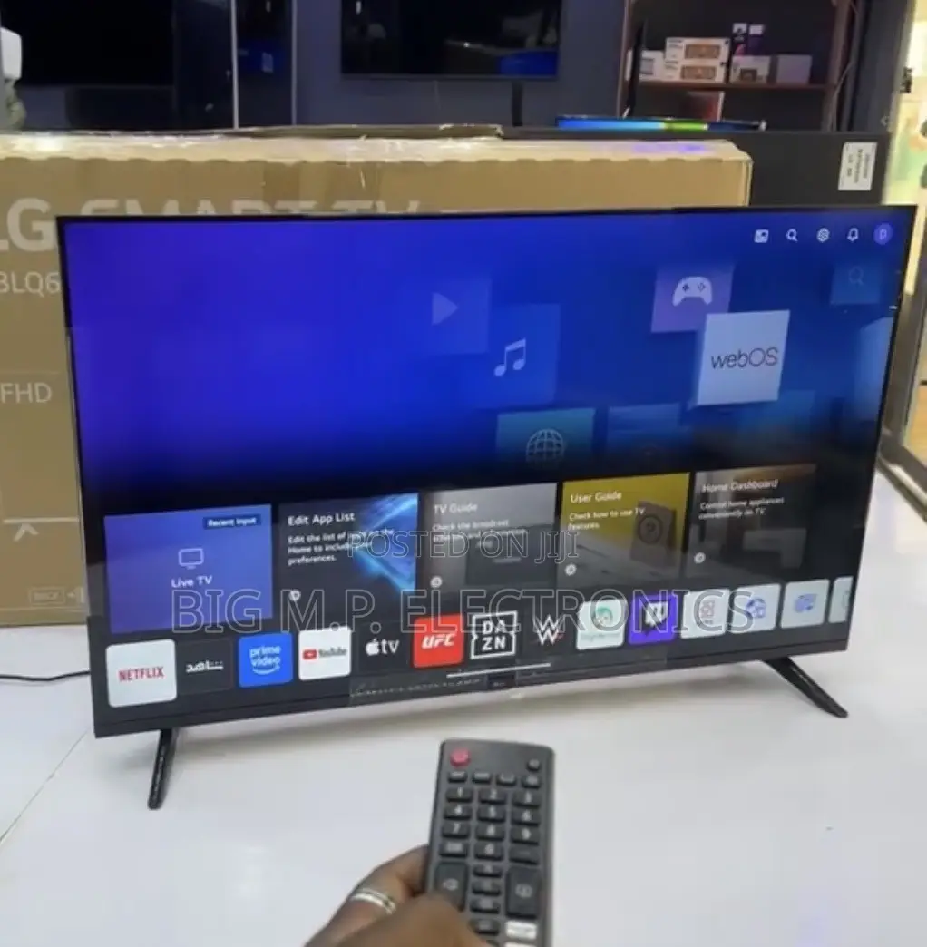 LG 50 Inches Smart Digital Satellite. 2023 Model With WEBOS25. UHD